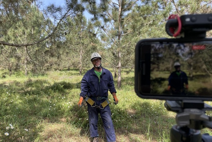 Estórias do pinhal-bravo: os escaladores do CENASEF